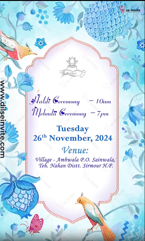 Eternal Bond Invitation