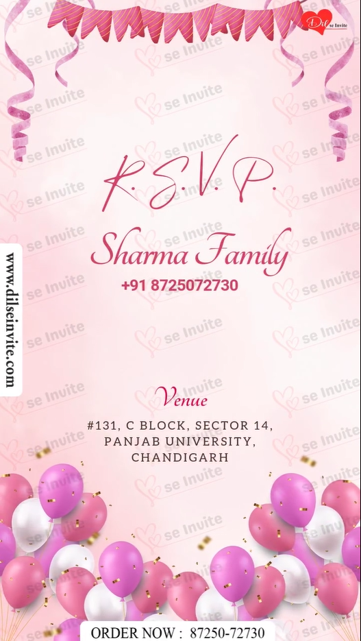 Cheers & Wishes Invitations