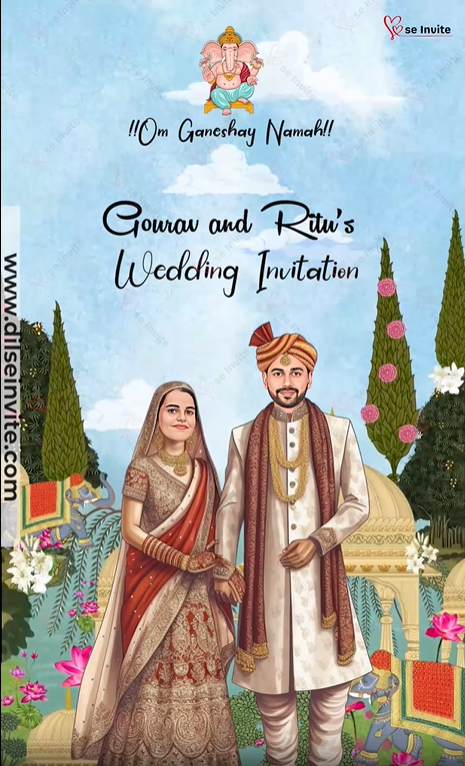 Cultural Wedding Invite