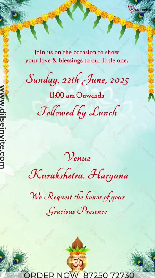 Upanayan Sanskar – Inviting You to a Sacred Thread Ceremony