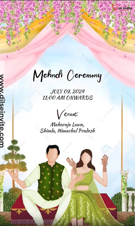 Graceful Harmony Invitation