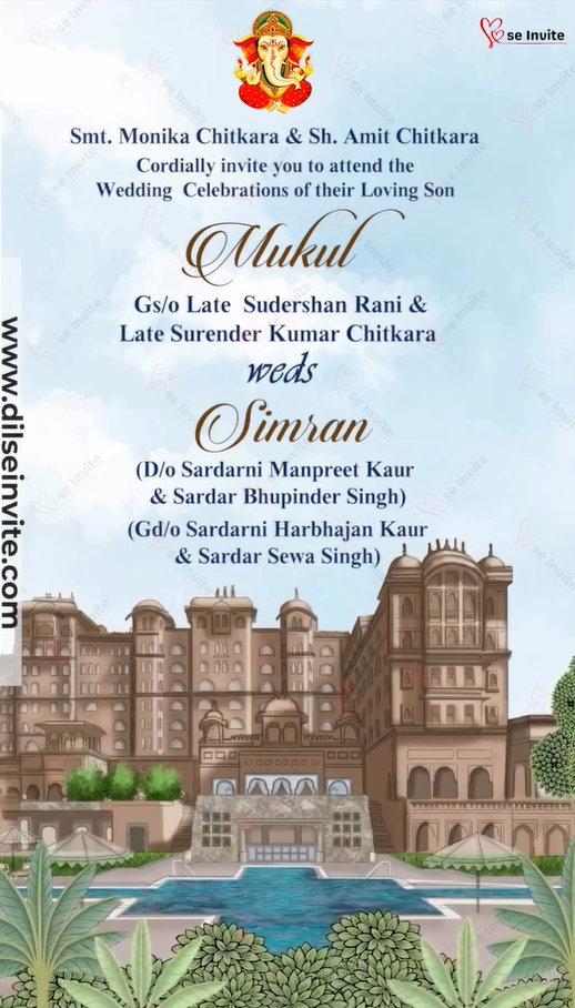 A Celebration of Love Invite