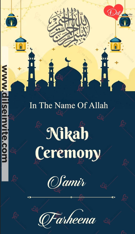Eternal Nikah Invite π