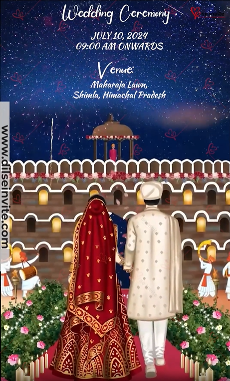 Graceful Harmony Invitation