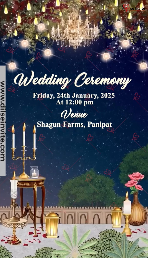A Celebration of Love Invite