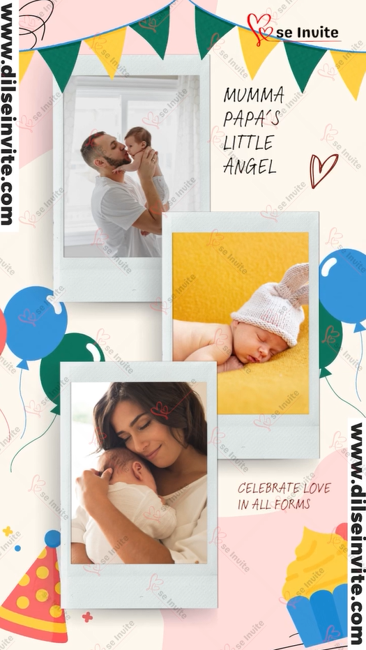πΌ Little Angel Birthday Invites πβ¨