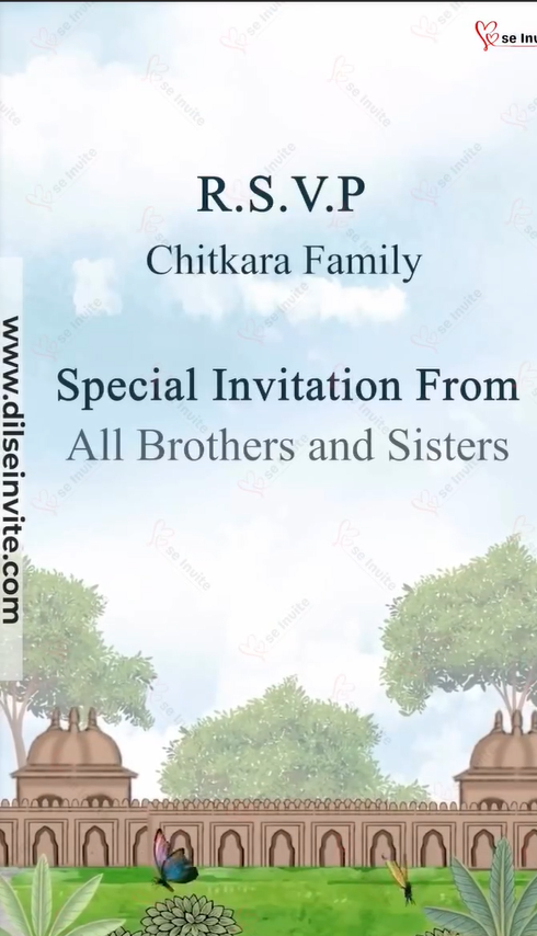A Celebration of Love Invite