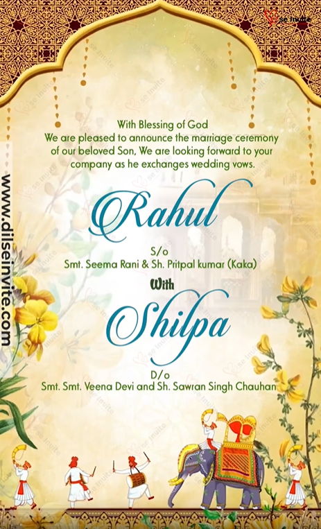 Eternal Bond Invitation