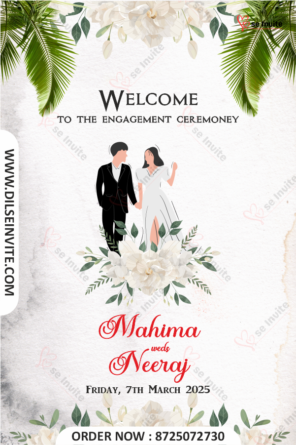 Engagement Ceremony Board