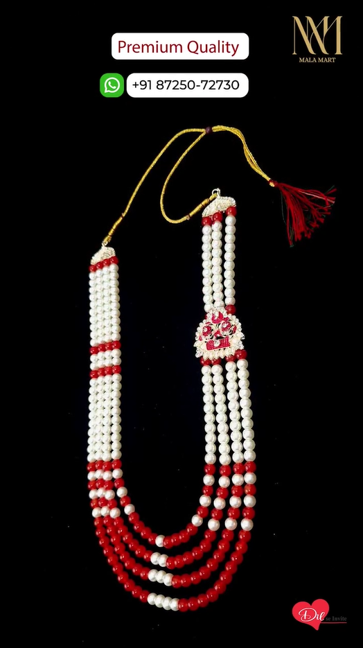 Red & White Floral