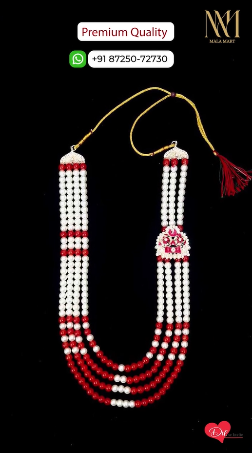 Red & White Floral