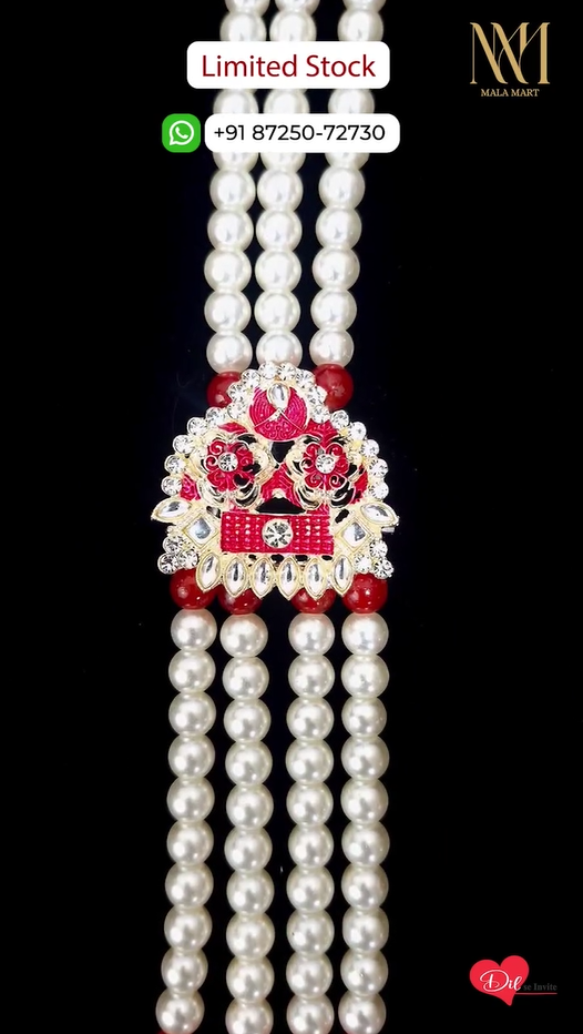 Red & White Floral