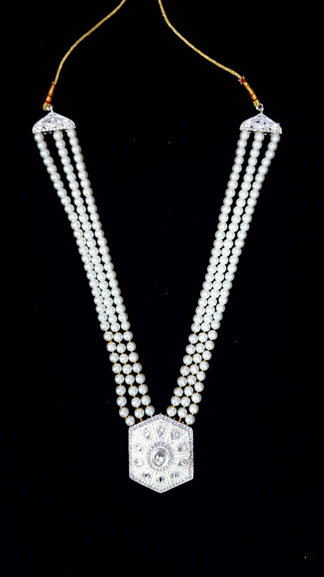 Ivory Charm – White Wedding Malas