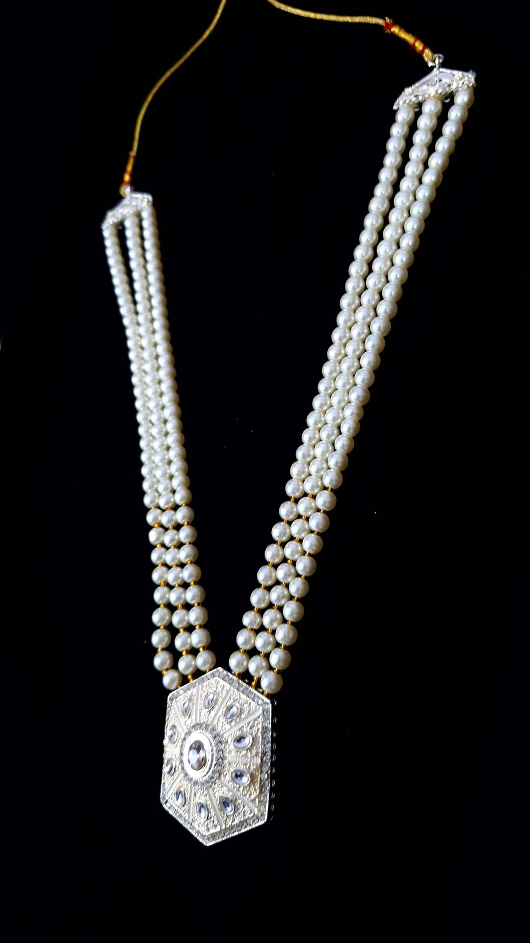 Ivory Charm – White Wedding Malas