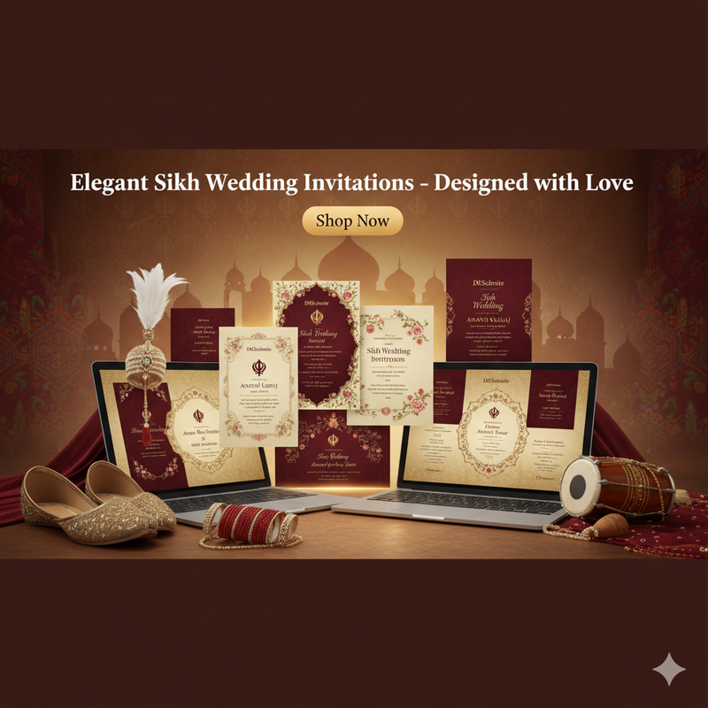 Sikh Wedding Invites