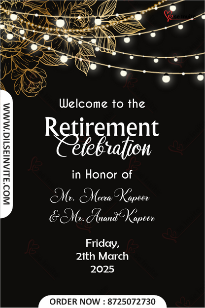 Retirement Party Board