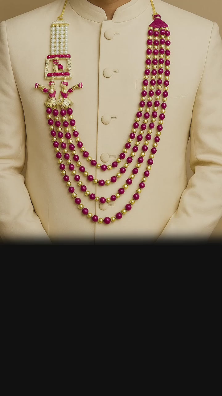 ✨ Royal Rajasthani Gudiya Mala 